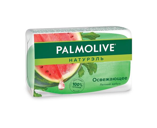 Тверде мило Palmolive Натурель Освіжаюче Літній Кавун 90 г (8693495032940)