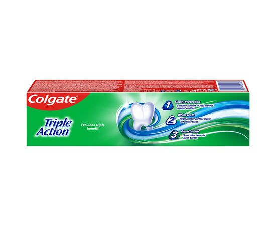 Зубная паста Colgate Тройное Действие 150 мл (6920354826986), изображение 2 Зубная паста Colgate Тройное Действие 150 мл (6920354826986), изображение 2
