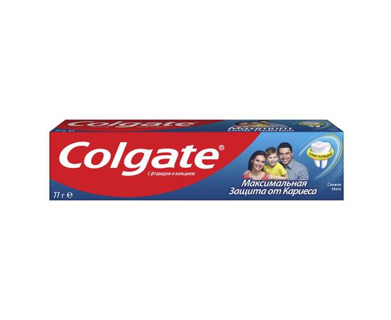 Зубная паста Colgate Максимальная защита от кариеса Свежая мята 50 мл (7891528028941/7891024149003), изображение 3