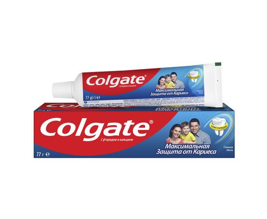 Зубная паста Colgate Максимальная защита от кариеса Свежая мята 50 мл (7891528028941/7891024149003)