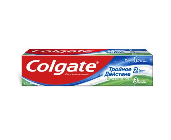 Зубная паста Colgate Тройное Действие 50 мл (7891024128978), изображение 3 Зубная паста Colgate Тройное Действие 50 мл (7891024128978), изображение 3
