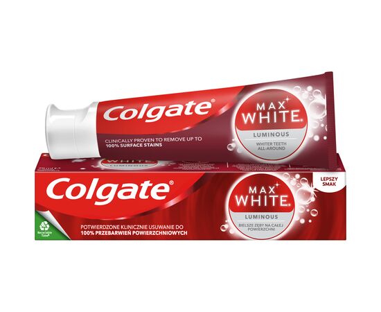 Зубная паста Colgate Max White Luminous 75 мл (8714789867632)