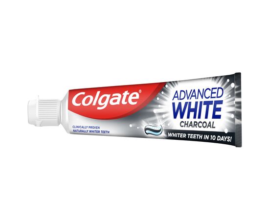 Зубная паста Colgate Advanced White Charcoal отбеливающая с углем 100 мл (8718951278851), изображение 3 Зубная паста Colgate Advanced White Charcoal отбеливающая с углем 100 мл (8718951278851), изображение 3
