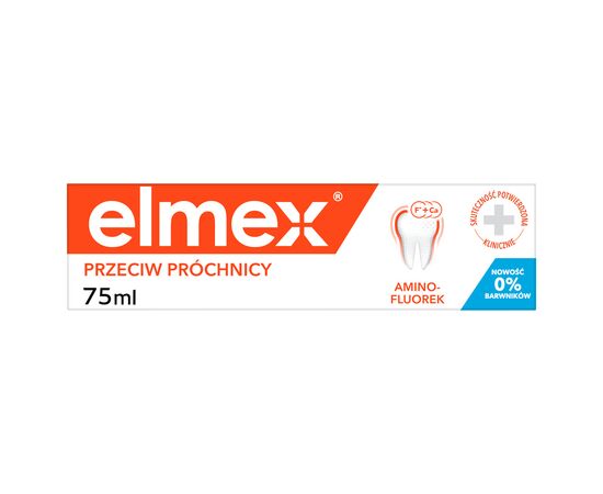 Зубная паста Elmex Защита от кариеса 75 мл (4007965560002), изображение 2 Зубная паста Elmex Защита от кариеса 75 мл (4007965560002), изображение 2