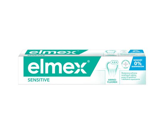 Зубная паста Elmex Sensitive с аминофторидом 75 мл (4007965560200), изображение 5 Зубная паста Elmex Sensitive с аминофторидом 75 мл (4007965560200), изображение 5