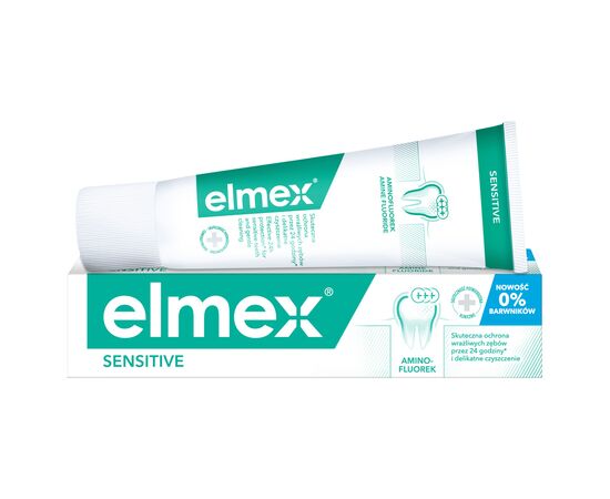 Зубная паста Elmex Sensitive с аминофторидом 75 мл (4007965560200)