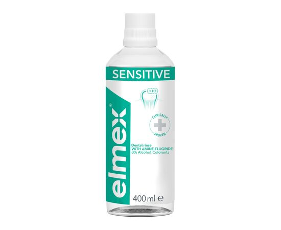 Ополіскувач для порожнини рота Elmex Sensitive Plus 400 мл (7610108065370)