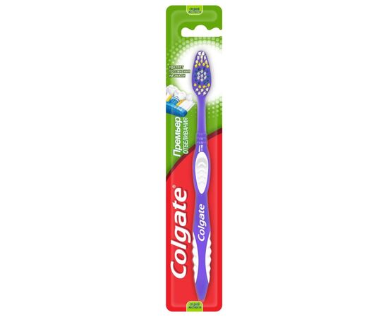 Зубная щетка Colgate Премьер отбеливания средней жесткости (8850006330449)