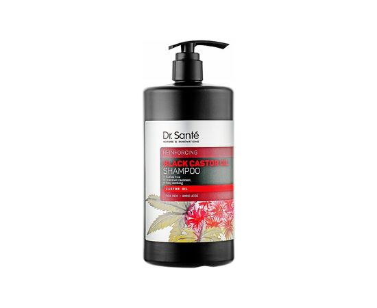 Шампунь Dr. Sante Black Castor Oil 1000 мл (8588006040456)