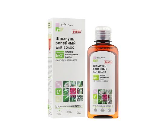 Шампунь Elfa Pharm Репейный Против выпадения волос 200 мл (5901845500227)
