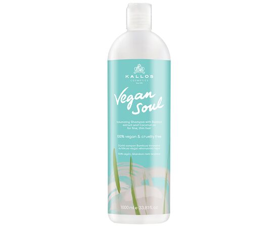 Шампунь Kallos Cosmetics Vegan Soul для объема волос 1000 мл (5998889516796)