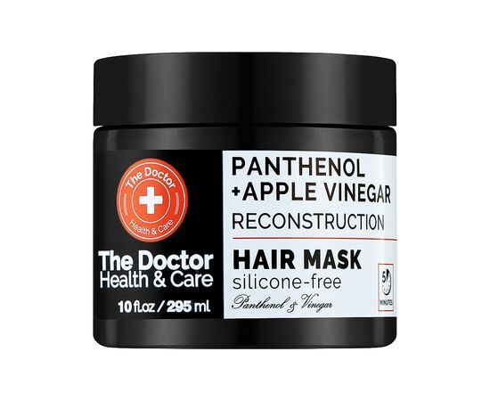 Маска для волосся The Doctor Health & Care Panthenol + Apple Vinegar Reconstruction 295 мл (8588006042580)