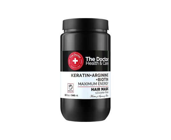 Маска для волосся The Doctor Health & Care Keratin + Arginine + Biotin Maximum Energy 946 мл (8588006041644)