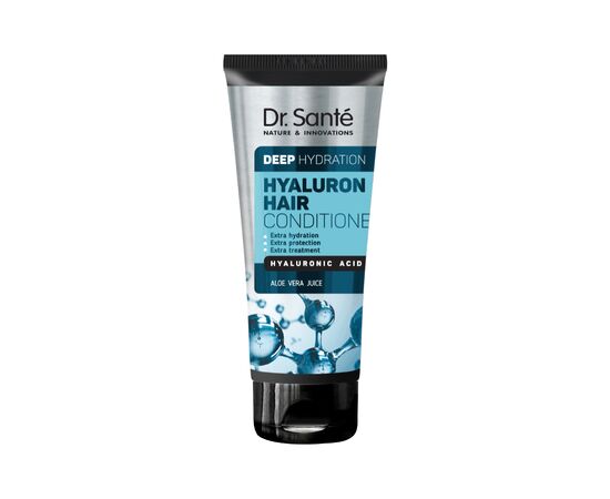 Кондиционер для волос Dr. Sante Hyaluron Hair Deep Hydration для глубокого увлажнения волос 200 мл (8588006040241)