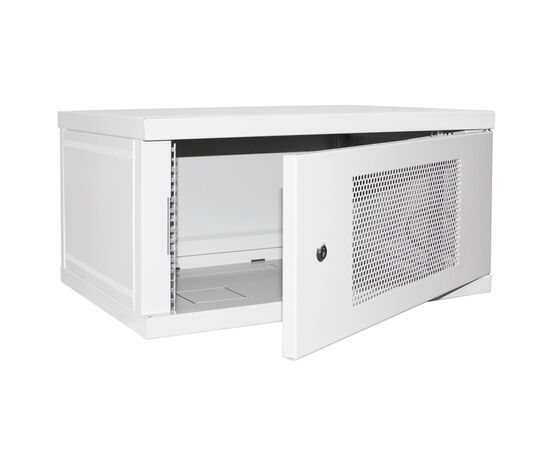 Шкаф настенный Ipcom 6U, 600*450, СН-6U-06-04-ДП-1 (RAL 7035) (Тцб-0011423), изображение 2 Шкаф настенный Ipcom 6U, 600*450, СН-6U-06-04-ДП-1 (RAL 7035) (Тцб-0011423), изображение 2