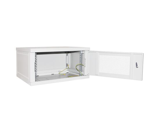 Шкаф настенный Ipcom 6U, 600*450, СН-6U-06-04-ДП-1 (RAL 7035) (Тцб-0011423), изображение 3 Шкаф настенный Ipcom 6U, 600*450, СН-6U-06-04-ДП-1 (RAL 7035) (Тцб-0011423), изображение 3