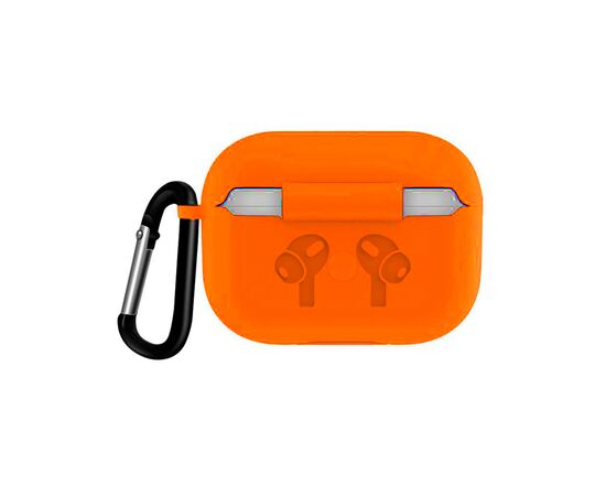 Чехол для наушников BeCover Silicon Protection для Apple AirPods Pro Orange (704500), изображение 2 Чехол для наушников BeCover Silicon Protection для Apple AirPods Pro Orange (704500), изображение 2