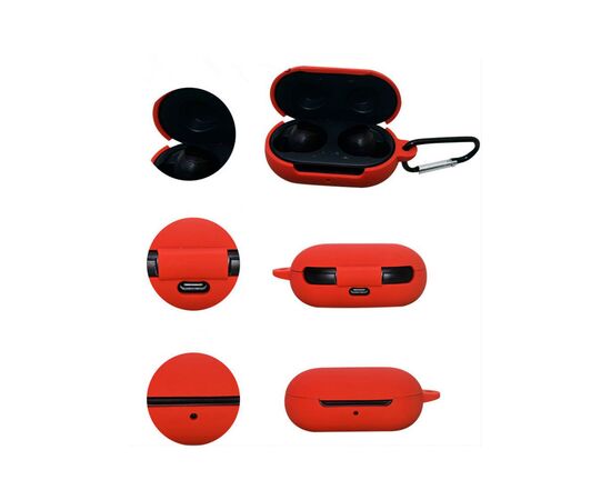 Чехол для наушников BeCover Silicon Shockproof для Samsung Galaxy Buds / Buds+ Red (704665), изображение 2 Чехол для наушников BeCover Silicon Shockproof для Samsung Galaxy Buds / Buds+ Red (704665), изображение 2