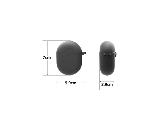 Чехол для наушников BeCover Silicon для Xiaomi Redmi Buds 3 Pro Dark Green (707463), изображение 2 Чехол для наушников BeCover Silicon для Xiaomi Redmi Buds 3 Pro Dark Green (707463), изображение 2
