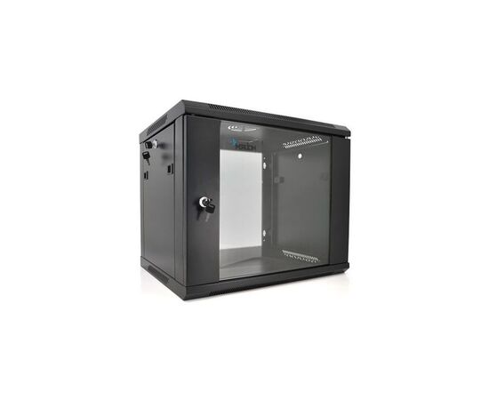 Шкаф настенный Merlion 9U 19" 600*450*500 (Ш*Г*В)мм, black (Ml3-6409 / 23527)