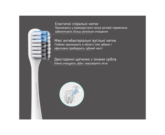 Зубная щетка Xiaomi Doctor B Blue Soft (DB3002BL), изображение 6 Зубная щетка Xiaomi Doctor B Blue Soft (DB3002BL), изображение 6
