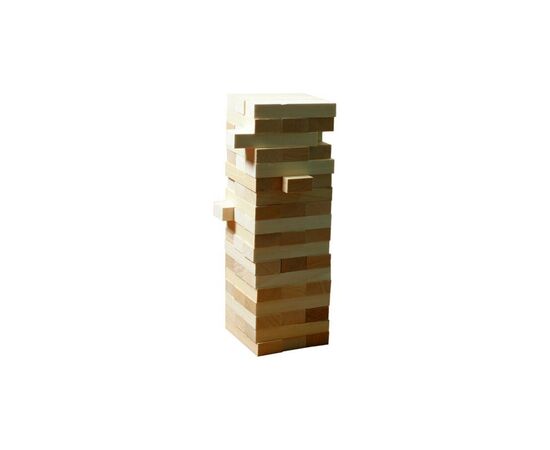 Настольная игра Igrok Башня без логотипа (Джанга, Jenga) (IGR-01), изображение 3 Настольная игра Igrok Башня без логотипа (Джанга, Jenga) (IGR-01), изображение 3