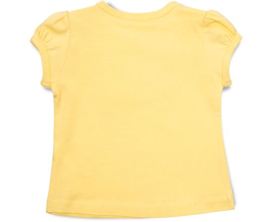 Футболка дитяча Breeze з мереживом (6640-74G-yellow), зображення 2 Футболка дитяча Breeze з мереживом (6640-74G-yellow), зображення 2