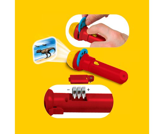 Игровой набор Brainstorm Toys Фонарик-проектор Мир динозавров (3 диска, 24 картинки) (E2029), изображение 6 Игровой набор Brainstorm Toys Фонарик-проектор Мир динозавров (3 диска, 24 картинки) (E2029), изображение 6