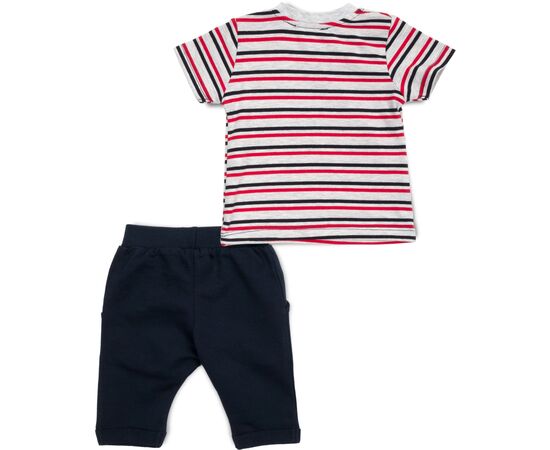 Набір дитячого одягу Breeze в полосочку (14288-68B-red), зображення 4 Набір дитячого одягу Breeze в полосочку (14288-68B-red), зображення 4