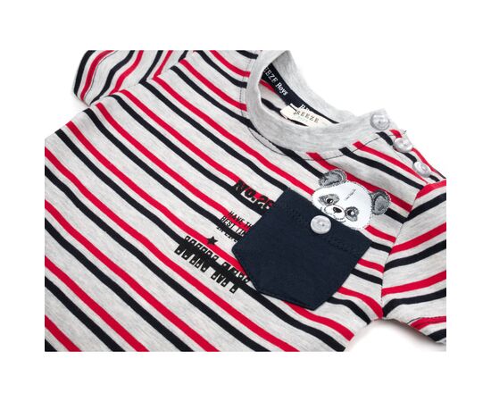 Набор детской одежды Breeze в полосочку (14288-74B-red), изображение 7 Набор детской одежды Breeze в полосочку (14288-74B-red), изображение 7