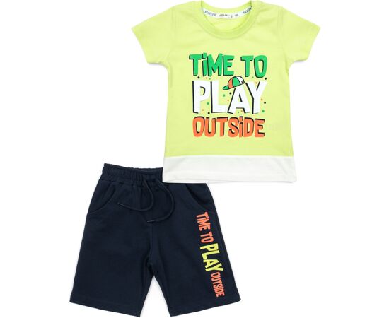 Набор детской одежды Breeze TIME TO PLAY OUTSIDE (14591-104B-green)