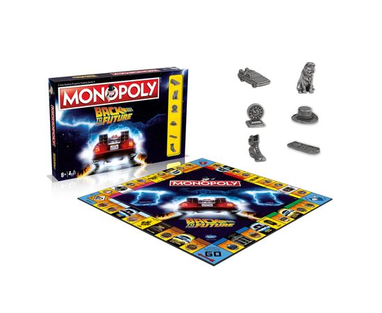 Настольная игра Winning Moves Back To The Future Monopoly (WM01330-EN1-6), изображение 2 Настольная игра Winning Moves Back To The Future Monopoly (WM01330-EN1-6), изображение 2