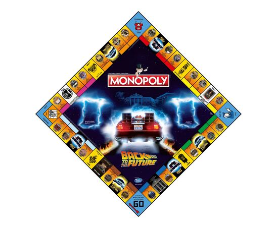 Настольная игра Winning Moves Back To The Future Monopoly (WM01330-EN1-6), изображение 3 Настольная игра Winning Moves Back To The Future Monopoly (WM01330-EN1-6), изображение 3