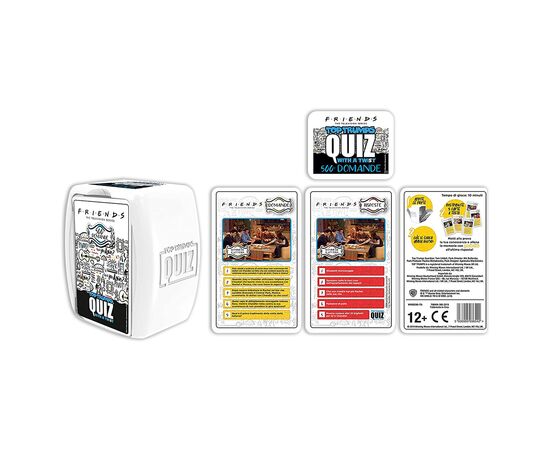 Настольная игра Winning Moves Friends Top Trumps Quiz (35873), изображение 4 Настольная игра Winning Moves Friends Top Trumps Quiz (35873), изображение 4