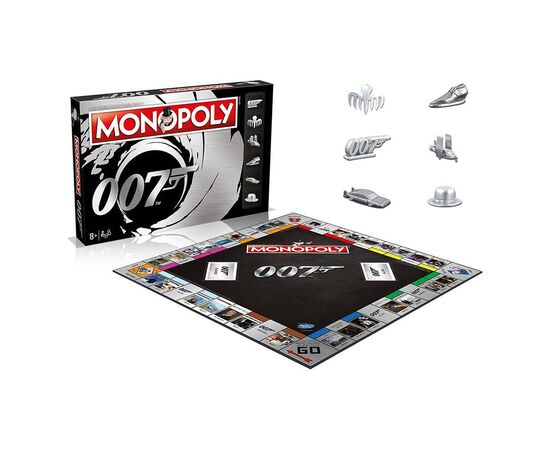Настольная игра Winning Moves James Bond 007 Monopoly (WM00354-EN1-6), изображение 2 Настольная игра Winning Moves James Bond 007 Monopoly (WM00354-EN1-6), изображение 2
