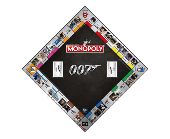 Настольная игра Winning Moves James Bond 007 Monopoly (WM00354-EN1-6), изображение 3 Настольная игра Winning Moves James Bond 007 Monopoly (WM00354-EN1-6), изображение 3