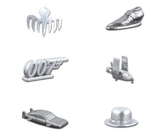 Настольная игра Winning Moves James Bond 007 Monopoly (WM00354-EN1-6), изображение 4 Настольная игра Winning Moves James Bond 007 Monopoly (WM00354-EN1-6), изображение 4