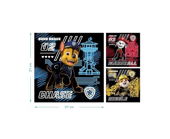 Набор для творчества DoDo гравюр Paw Patrol 3 шт (200193), изображение 5 Набор для творчества DoDo гравюр Paw Patrol 3 шт (200193), изображение 5