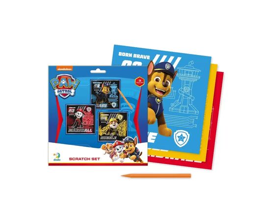 Набор для творчества DoDo гравюр Paw Patrol 3 шт (200193)