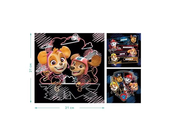 Набор для творчества DoDo гравюр Paw Patrol 3 шт (200194), изображение 5 Набор для творчества DoDo гравюр Paw Patrol 3 шт (200194), изображение 5