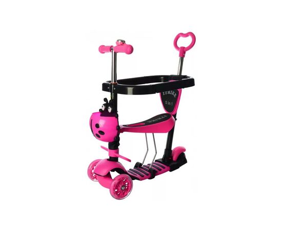 Самокат iTrike 5 в 1 Maxi pink (JR 3-027-P pink)