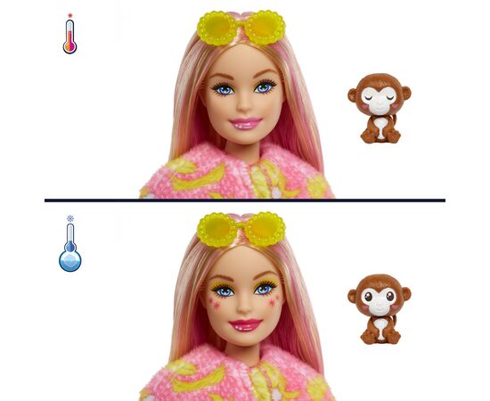 Кукла Barbie Cutie Reveal Друзья из джунглей Обезьяна (HKR01), изображение 5 Кукла Barbie Cutie Reveal Друзья из джунглей Обезьяна (HKR01), изображение 5