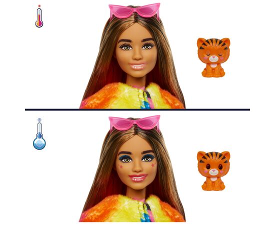 Кукла Barbie Cutie Reveal Друзья из джунглей Тигренок (HKP99), изображение 3 Кукла Barbie Cutie Reveal Друзья из джунглей Тигренок (HKP99), изображение 3
