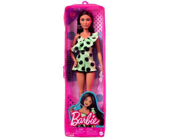 Лялька Barbie Модниця в комбінезоні кольору лайм в горошок (HJR99), зображення 4 Лялька Barbie Модниця в комбінезоні кольору лайм в горошок (HJR99), зображення 4
