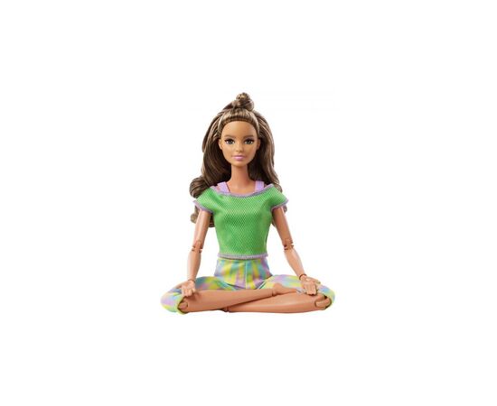 Лялька Barbie "Рухайся, як я" Шатенка (GXF05), зображення 4 Лялька Barbie "Рухайся, як я" Шатенка (GXF05), зображення 4