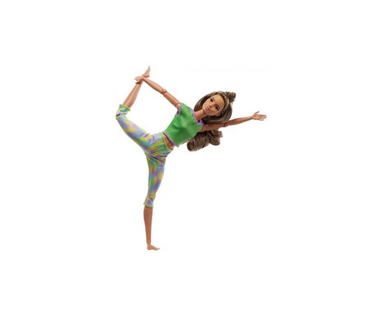 Лялька Barbie "Рухайся, як я" Шатенка (GXF05), зображення 5 Лялька Barbie "Рухайся, як я" Шатенка (GXF05), зображення 5