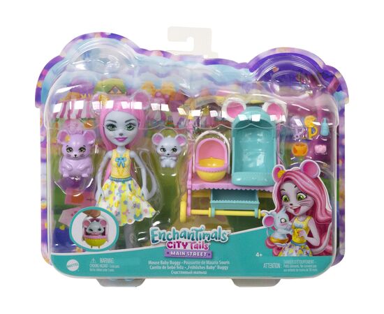 Кукла Enchantimals Семья мышонка Маурии (HKR57), изображение 2 Кукла Enchantimals Семья мышонка Маурии (HKR57), изображение 2