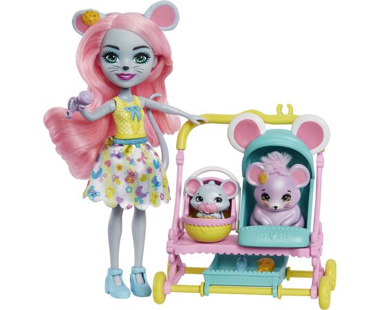 Лялька Enchantimals Родина мишеняти Маурії (HKR57)