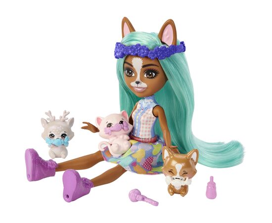 Кукла Enchantimals Друзья-малыши Кролик Бри и Твист (HLK86), изображение 3 Кукла Enchantimals Друзья-малыши Кролик Бри и Твист (HLK86), изображение 3
