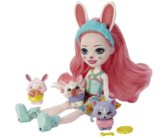 Кукла Enchantimals Друзья-малыши Кролик Бри и Твист (HLK85), изображение 3 Кукла Enchantimals Друзья-малыши Кролик Бри и Твист (HLK85), изображение 3